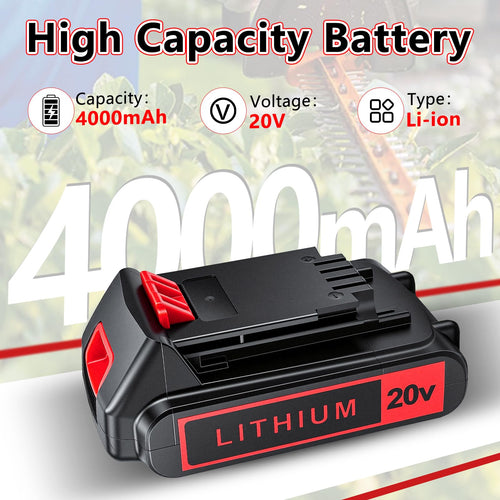 2-Pack 4.0Ah 20V Lithium Battery L8147