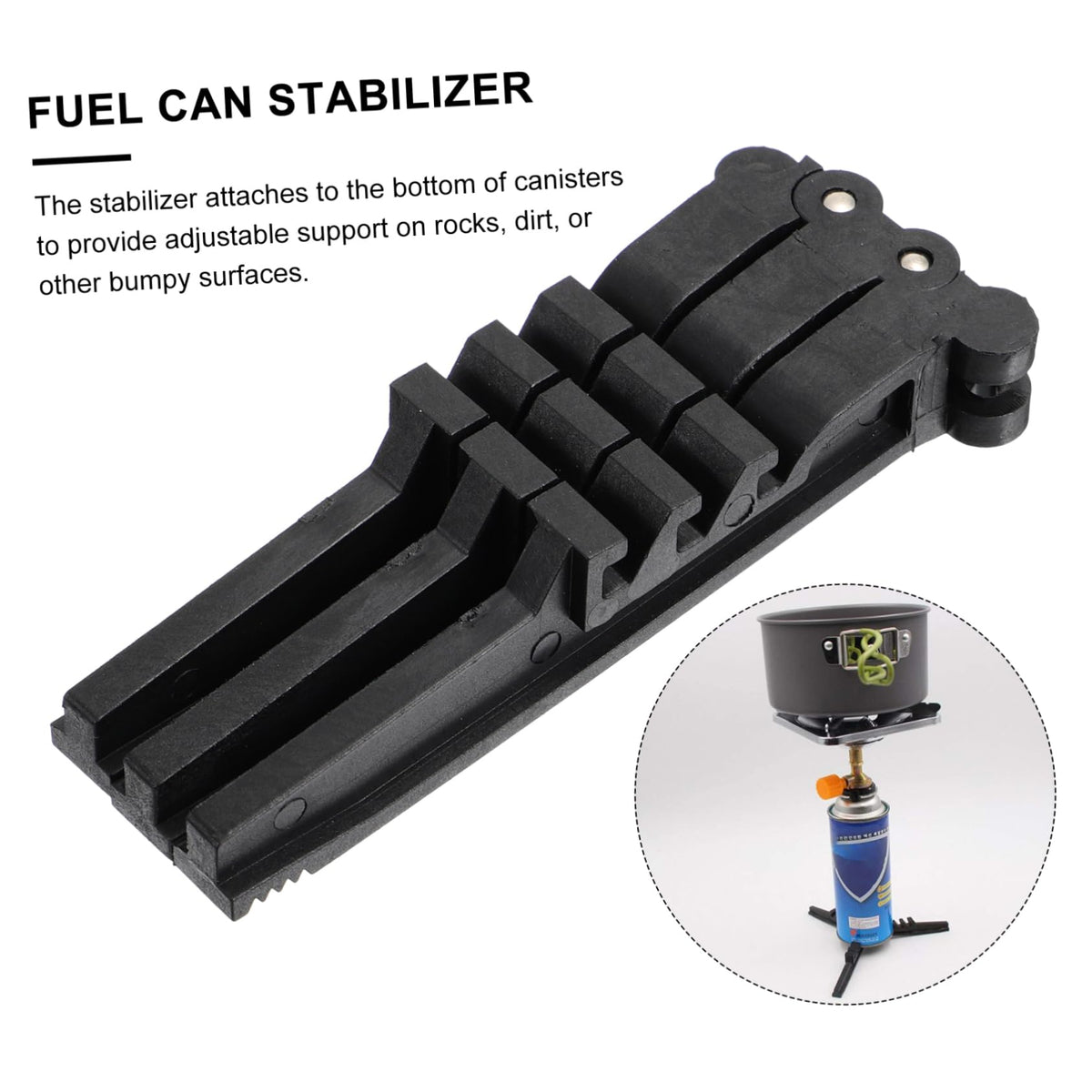 Compact Folding Propane Camp Stove Canister Stand W77551