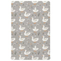 Soft Breathable Microfiber Crib Sheet Fits Standard Size Crib Mattress J11838