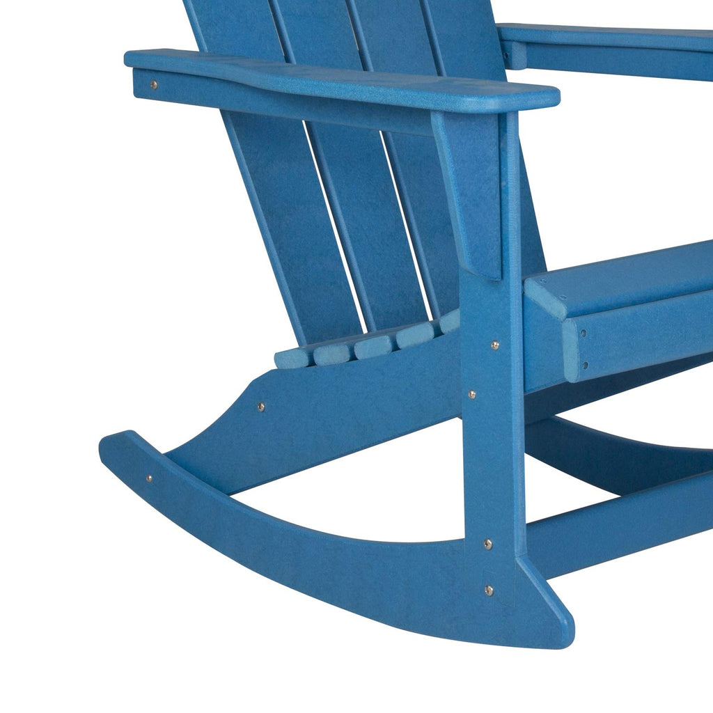 Pacific Blue Poly Adirondack Chair X9077