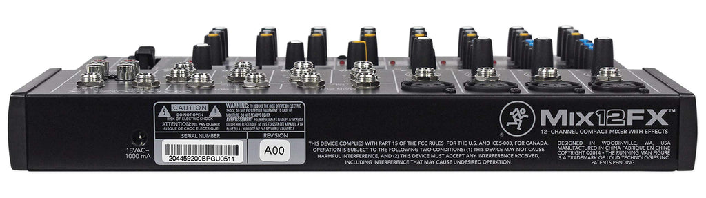15" Powered PA Speakers 2-Pack with Mixer A5651
