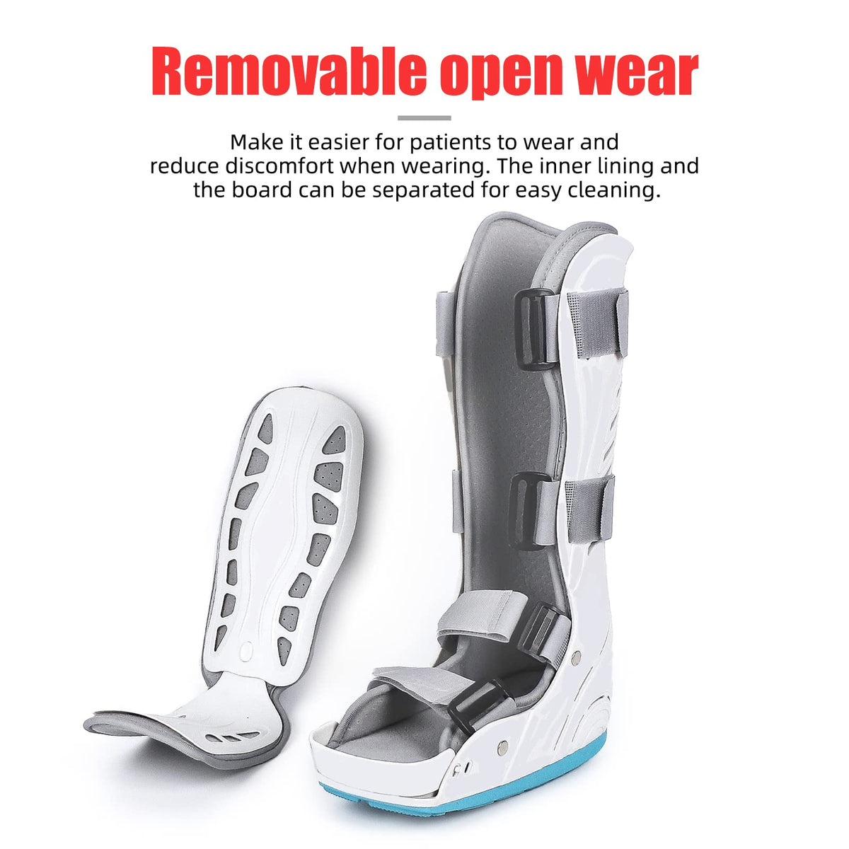 Inflatable Tall Walking Boot F9289