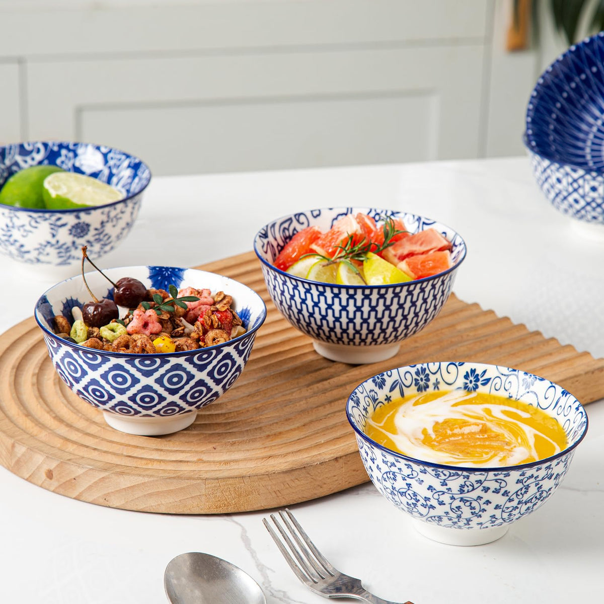 18 Pieces Ceramic Dinnerware Set Service for 6 N753461