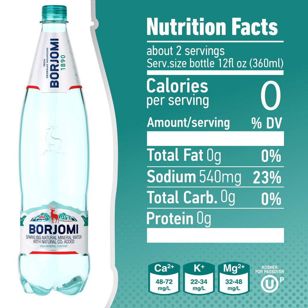 Sparkling Mineral Water 33.8 oz 6 Pack J66518