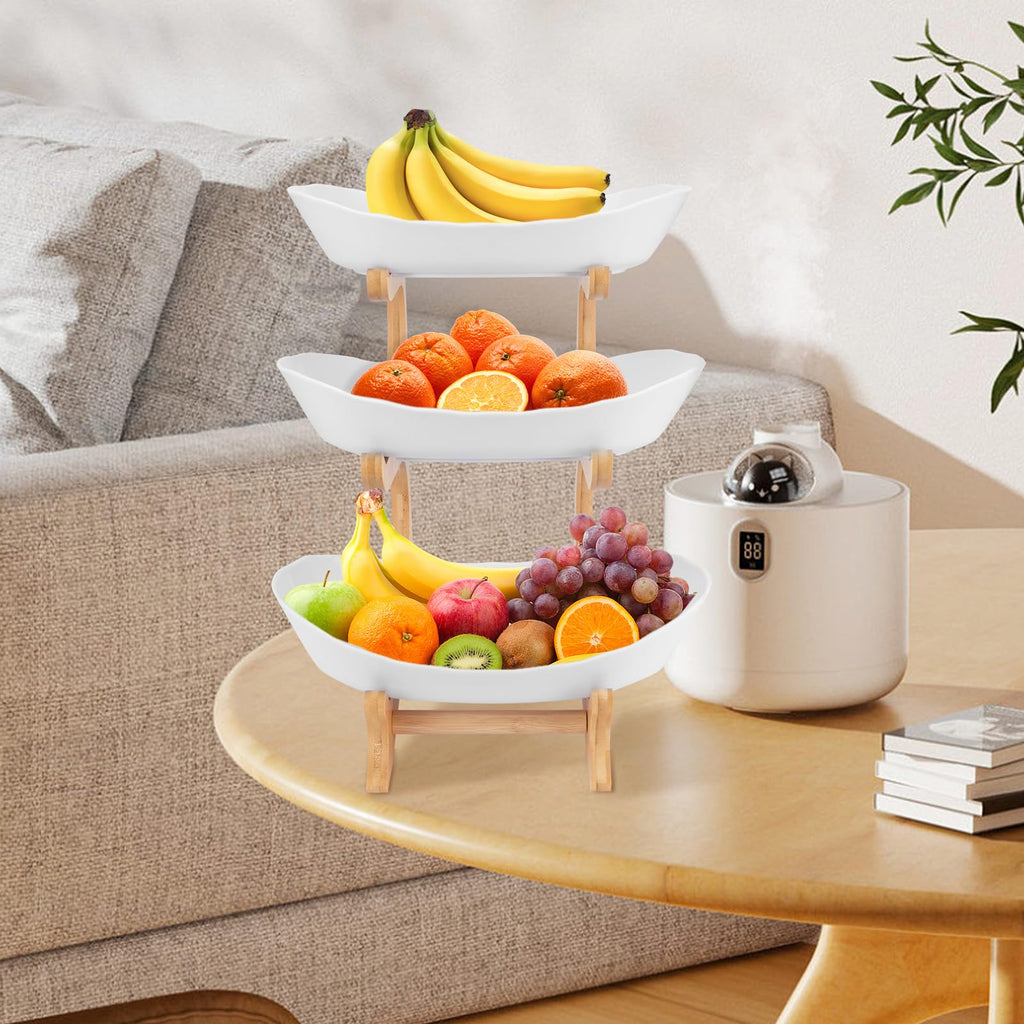 3-Tier Plastic Fruit Bowl K670196