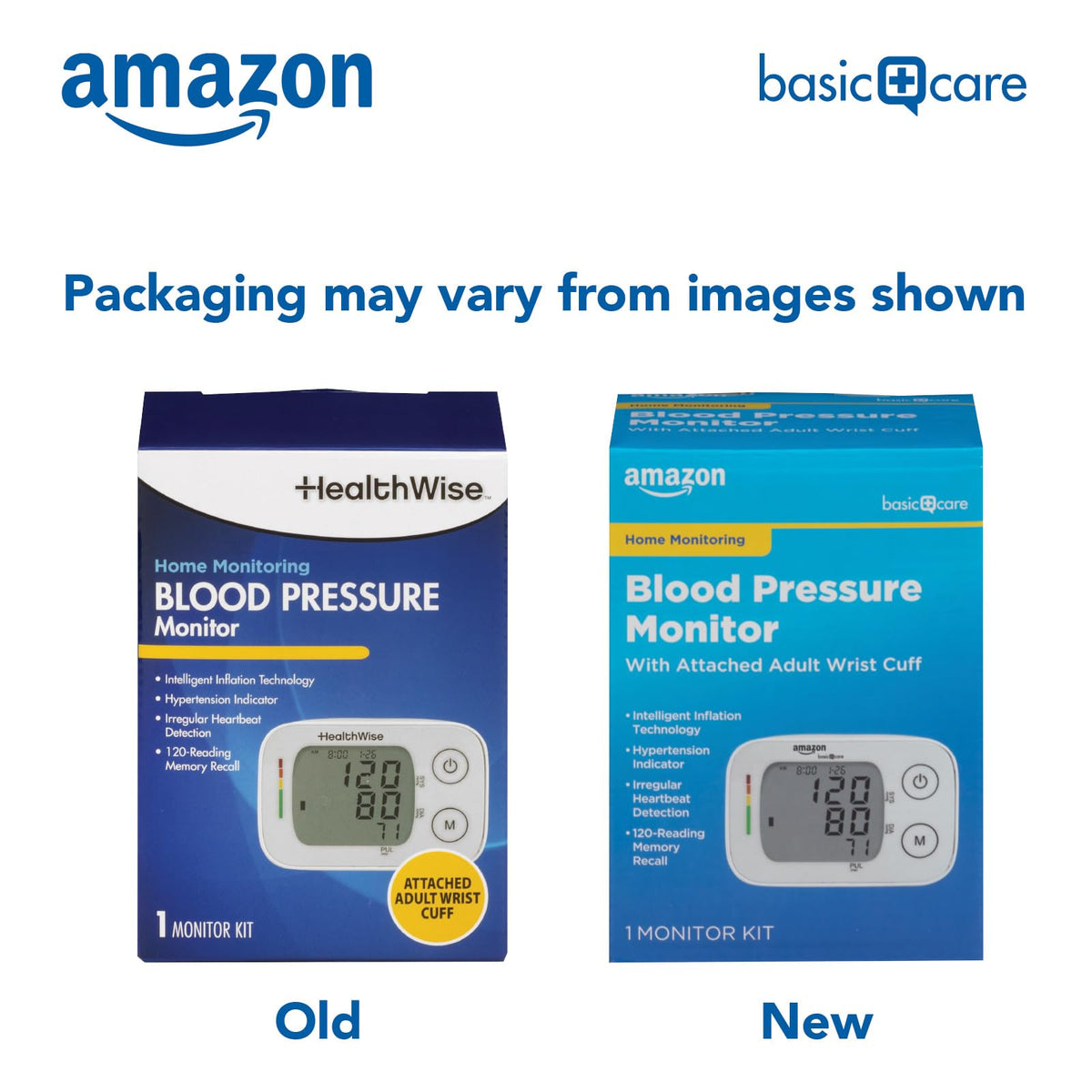 Wrist Blood Pressure Monitor with Large Display H318641