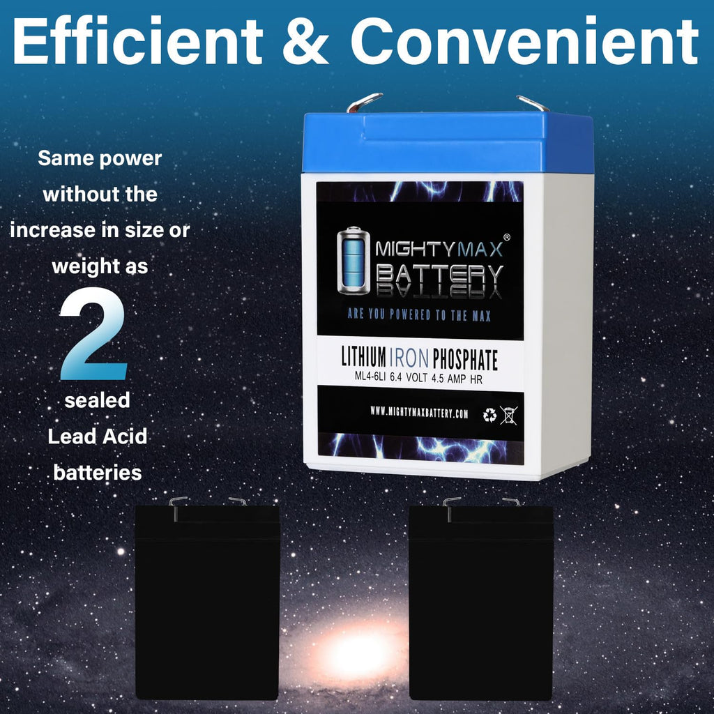 6V 4.5AH Lithium Replacement Battery I225