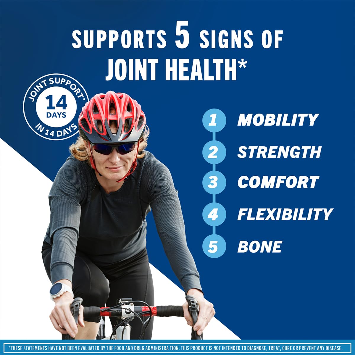 Glucosamine Chondroitin MSM Vitamin D3 Joint Support Supplement 120 Tablets 2 Pack G2168