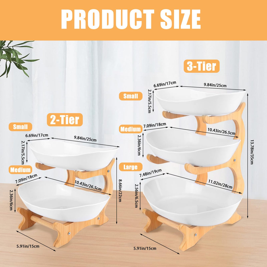 3-Tier Plastic Fruit Bowl K670196