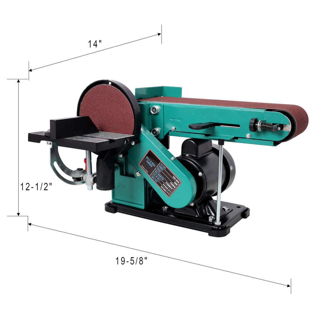 4" x 36" Belt Sander 6" Disc Polisher Grinder M8905