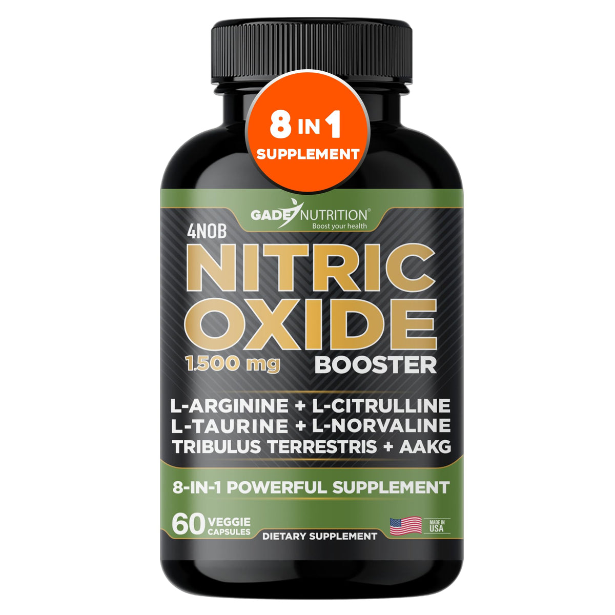 L Arginine Capsules with Amino Acid and Maca Root H8328