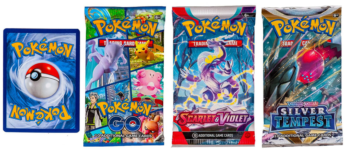 3 Booster Packs & 1 Holofoil Promo Card Z1478