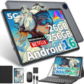 10 inch Android 16 Tablet with Black Case G345