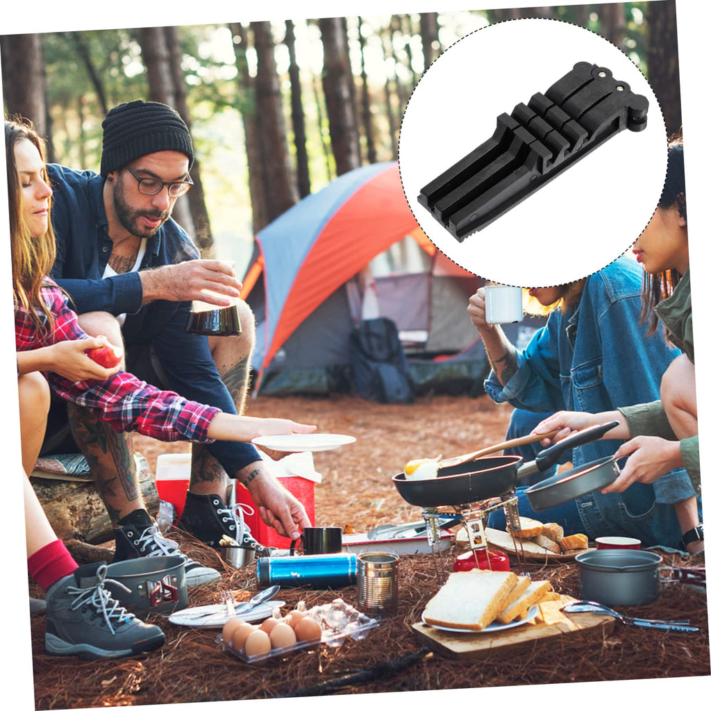 Compact Folding Propane Camp Stove Canister Stand W77551