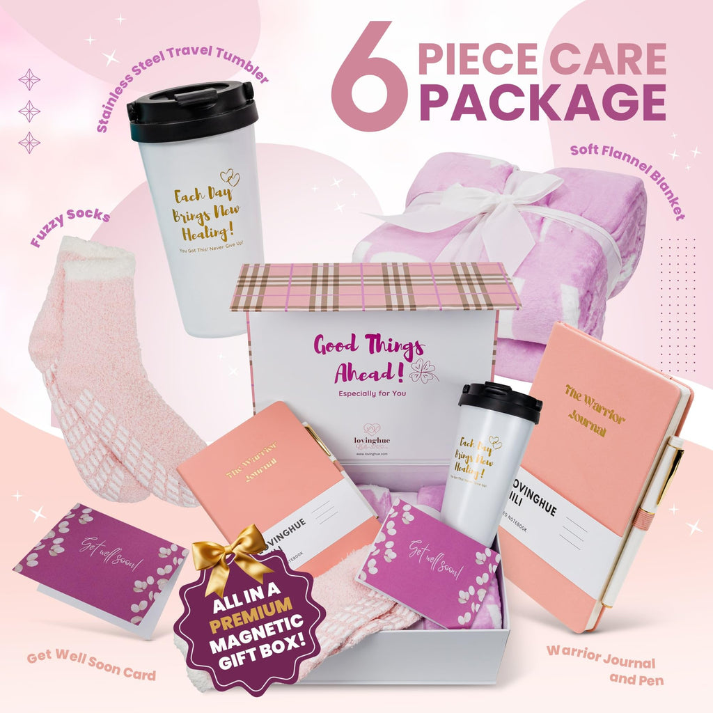 Blanket Socks Journal Tumbler Care Package Y3703