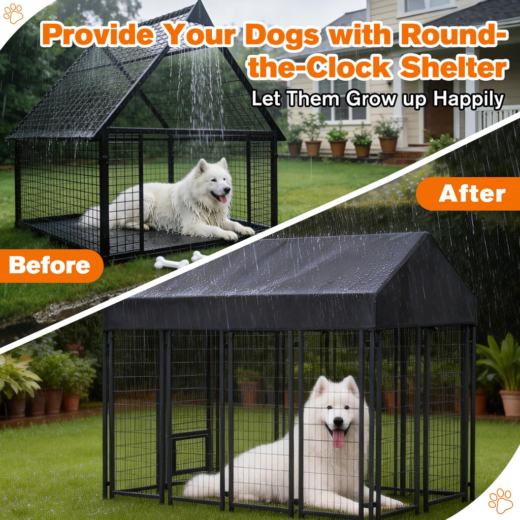 10' x 10' Waterproof 600D Oxford Dog Kennel Cover F783791