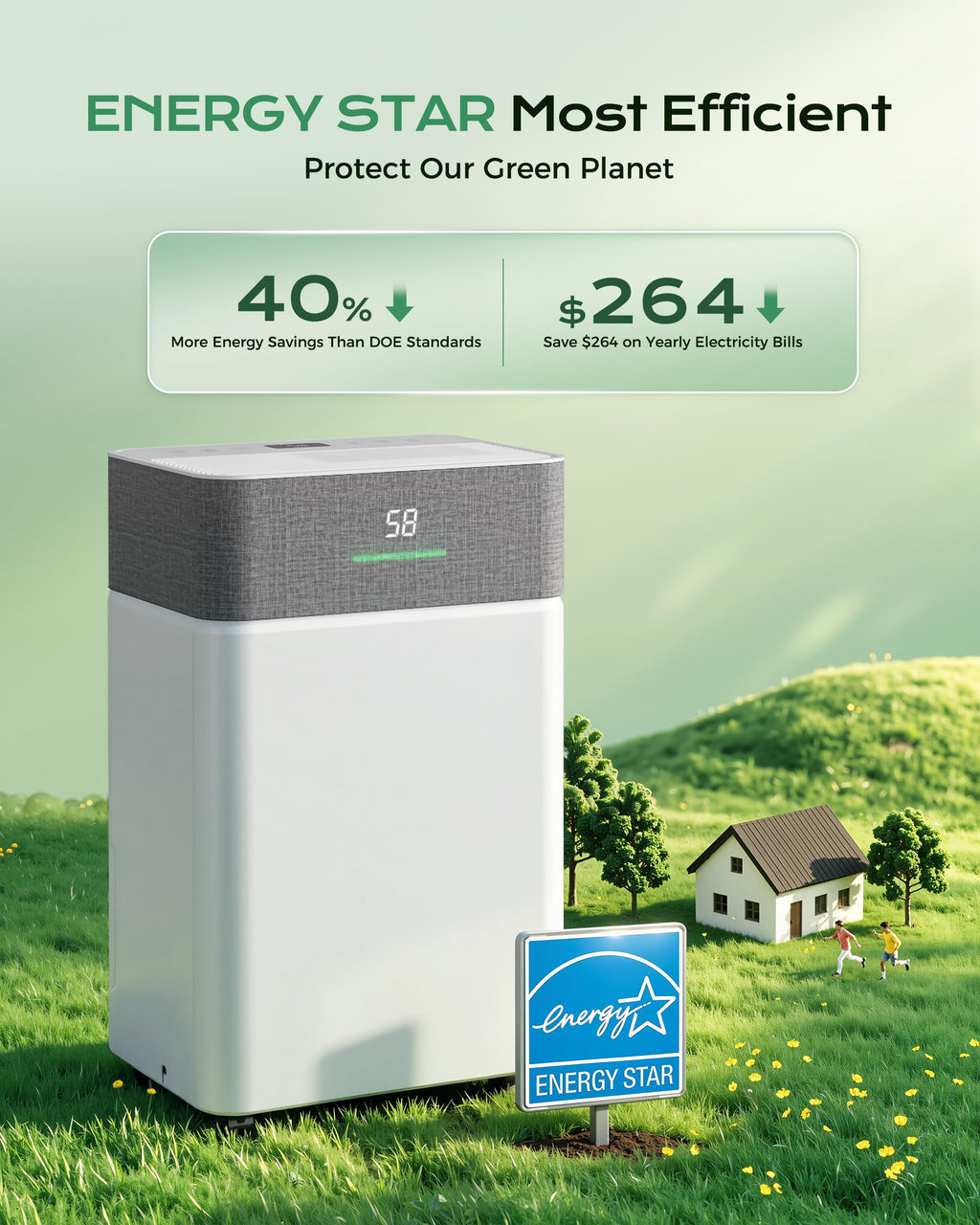 50 Pint Dehumidifier V149