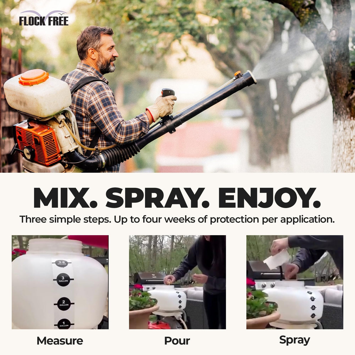 Mosquito Repellent 32 oz Spray & 4 oz Refill V2197