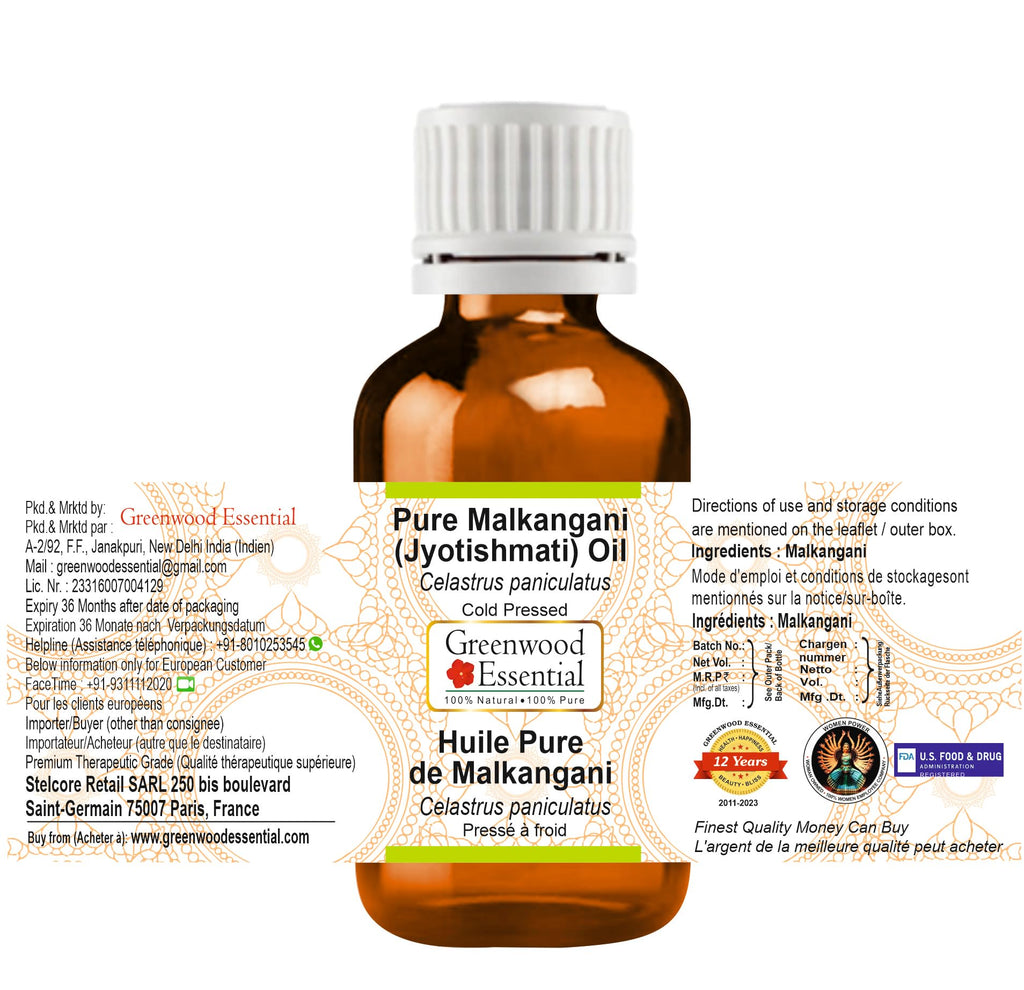 Cold Pressed Malkangani Oil 30ml S153