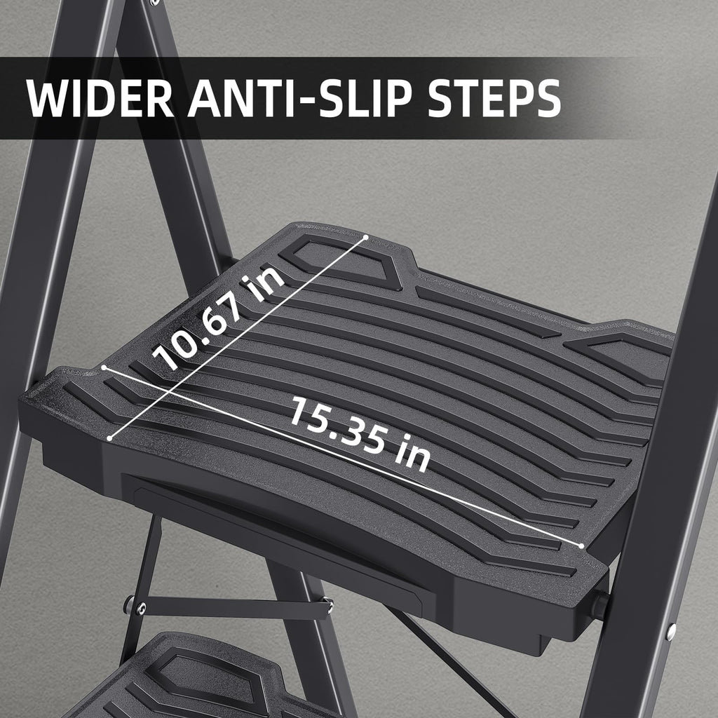 4 Step Steel Step Stool H83675