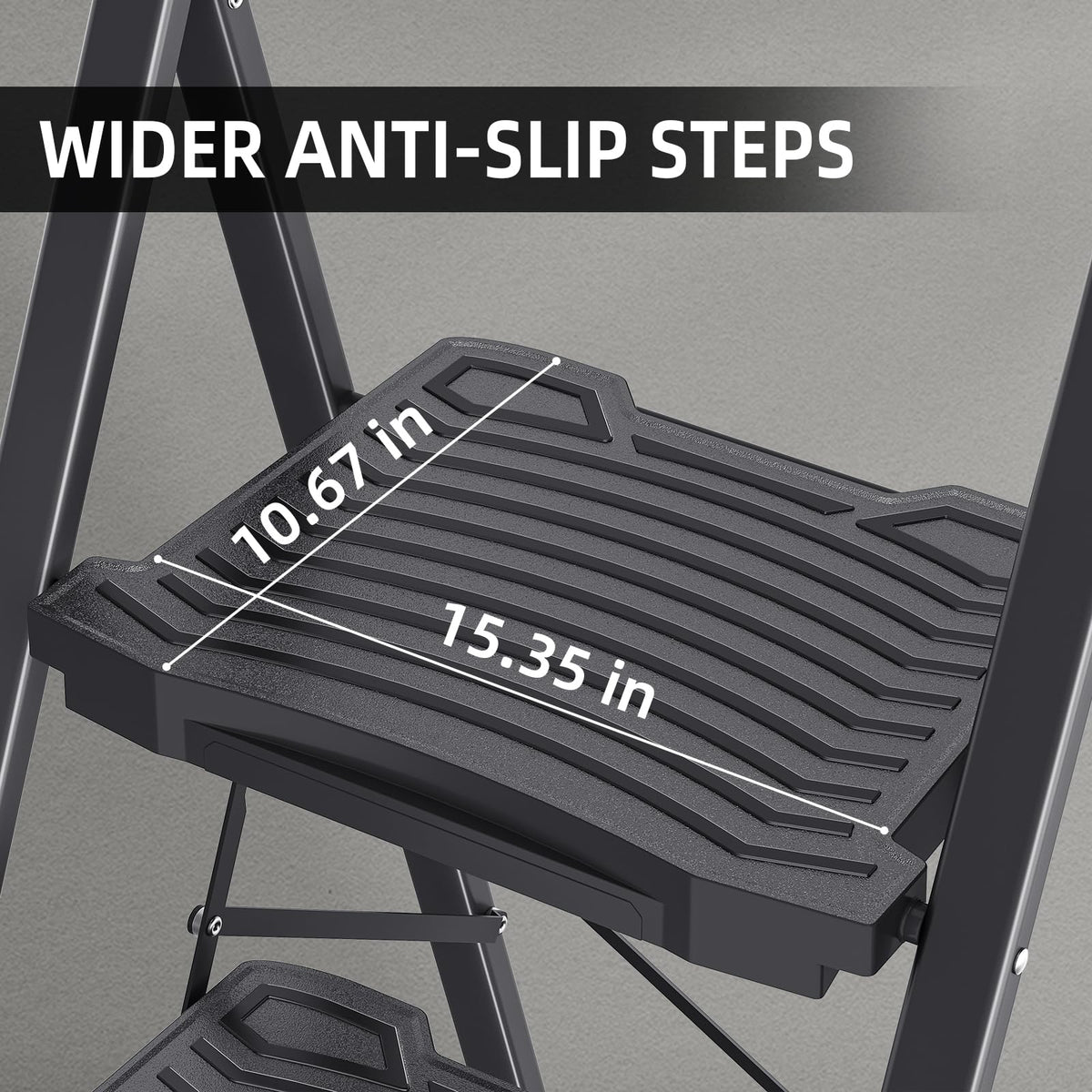 4 Step Steel Step Stool H83675