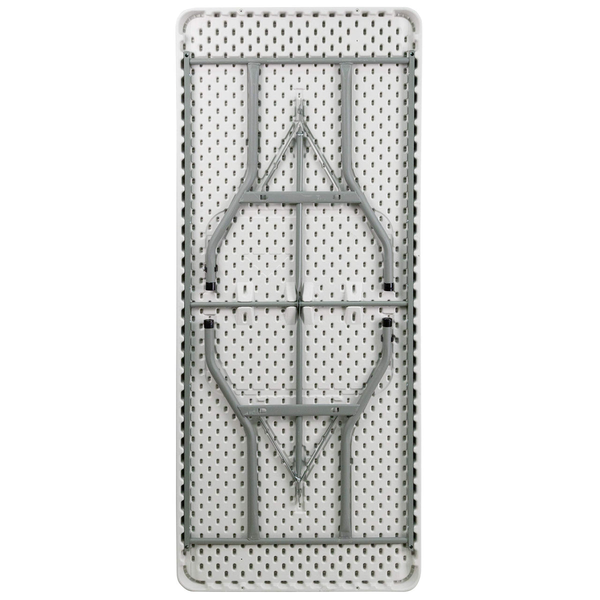 6-Foot White Plastic Folding Table A32017