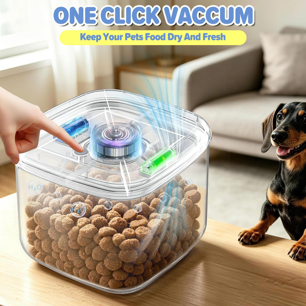 Cat Food Storage Containers With Scooper J37650