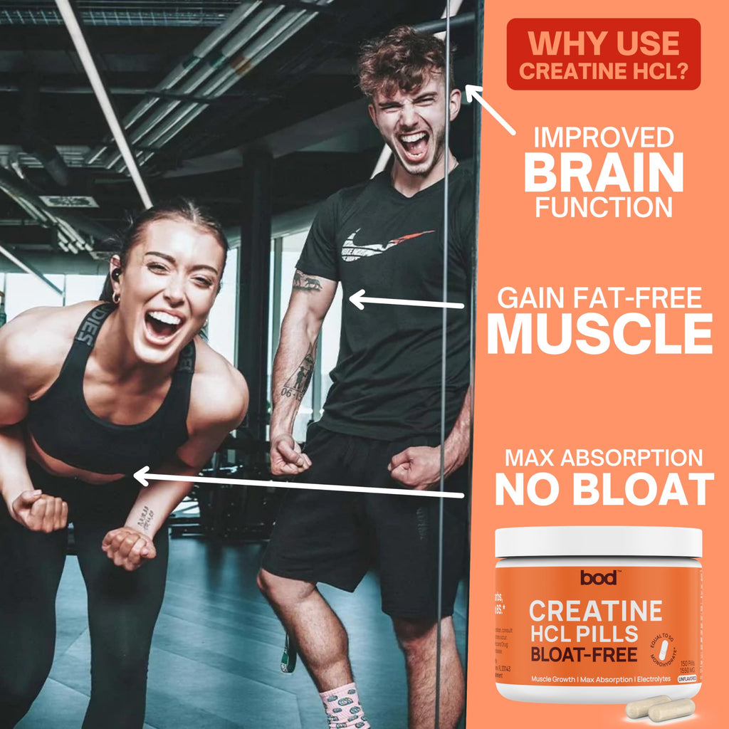 Creatine HCL Capsules 150 Pills S68946