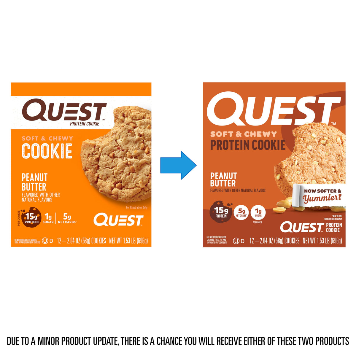 Peanut Butter Protein Cookie 12 Count E599562
