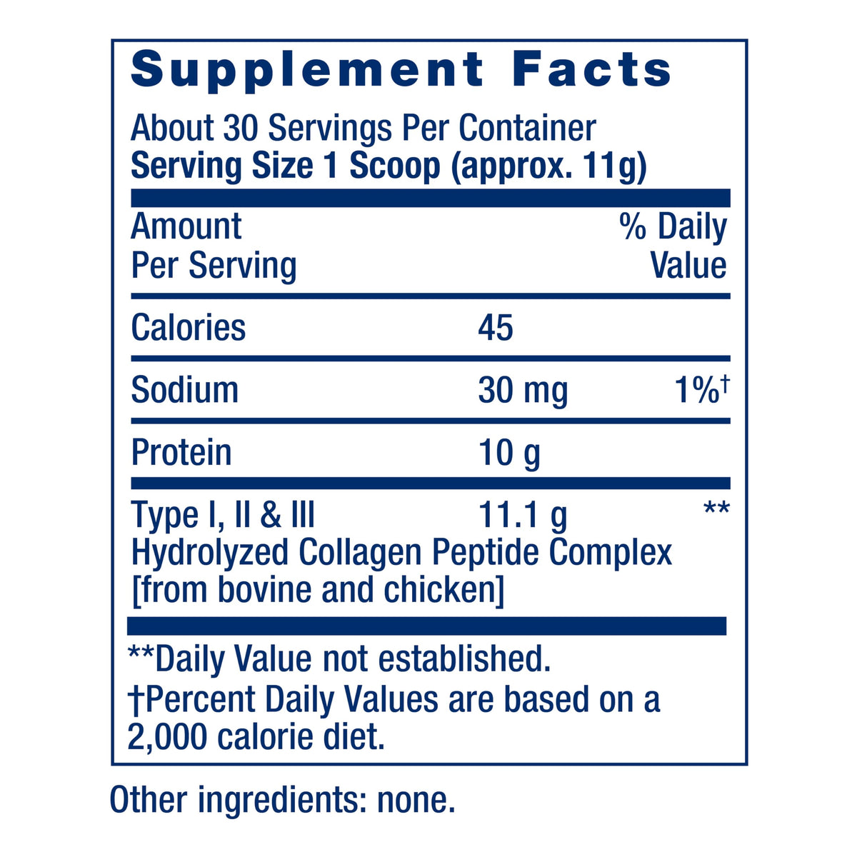Collagen Peptides 343 Grams M1793
