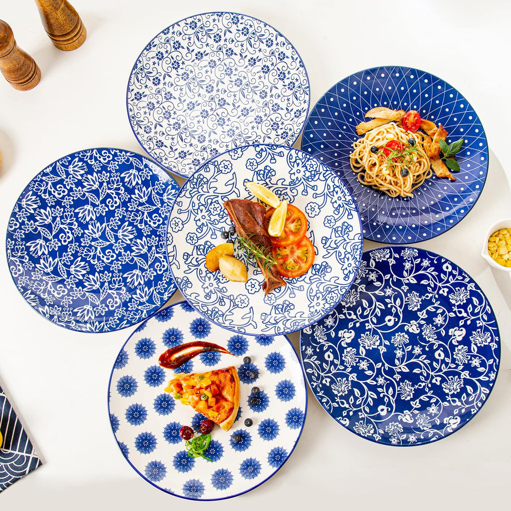 18 Pieces Ceramic Dinnerware Set Service for 6 N753461