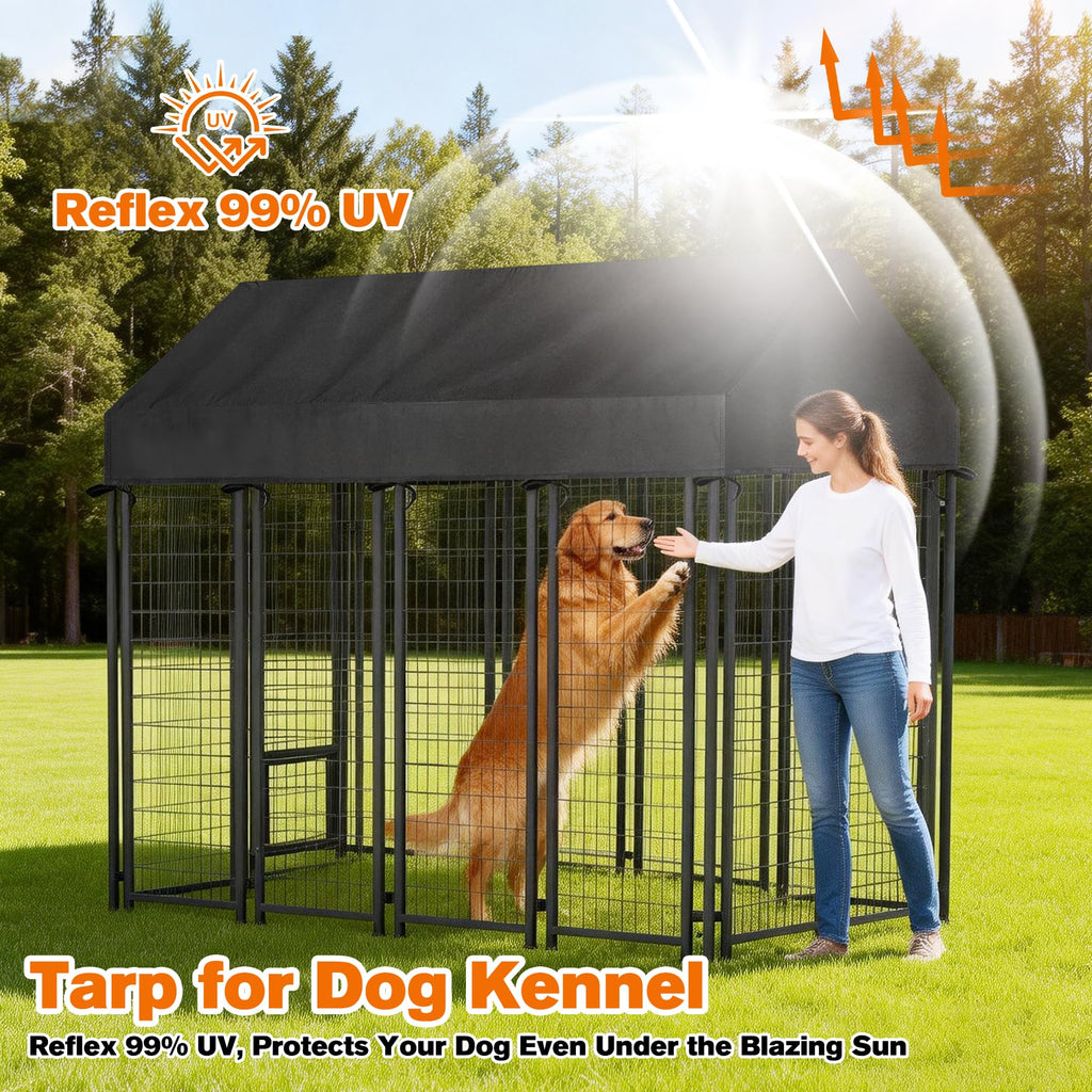 10' x 10' Waterproof 600D Oxford Dog Kennel Cover F783791
