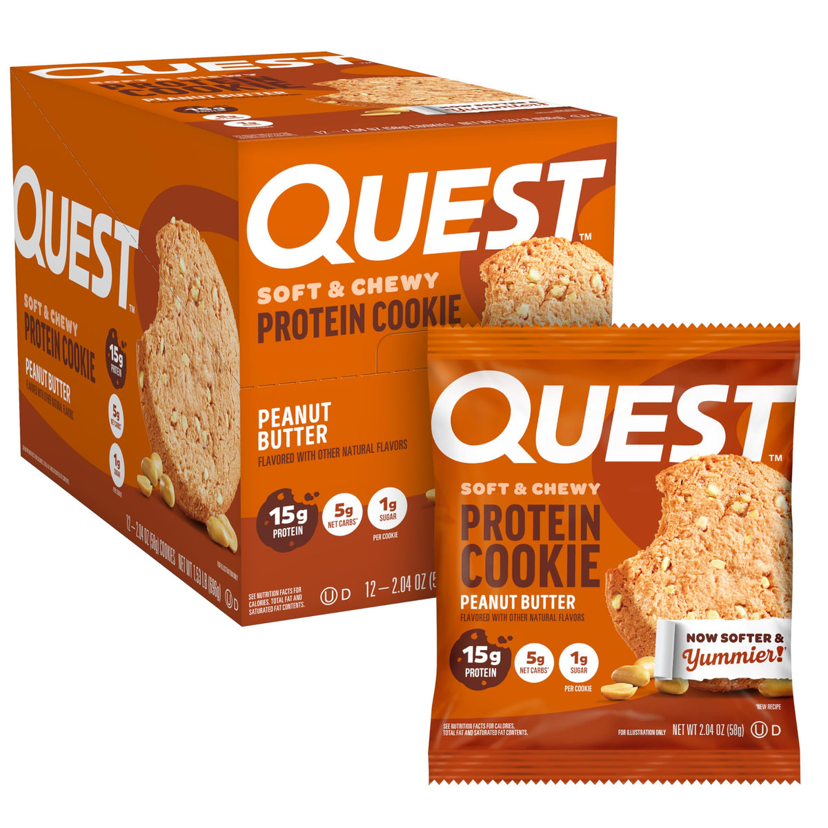 Peanut Butter Protein Cookie 12 Count E599562