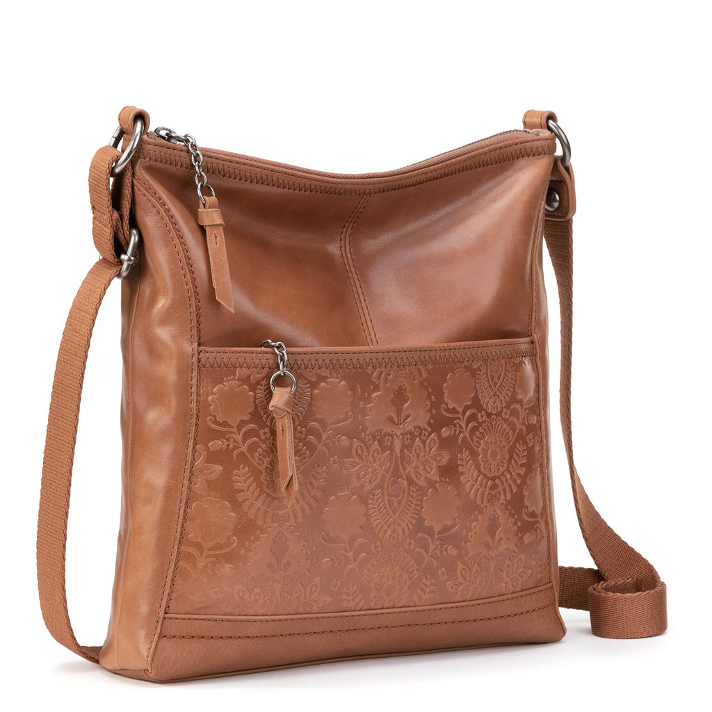 Leather Crossbody Purse with Zipper Closure W63227