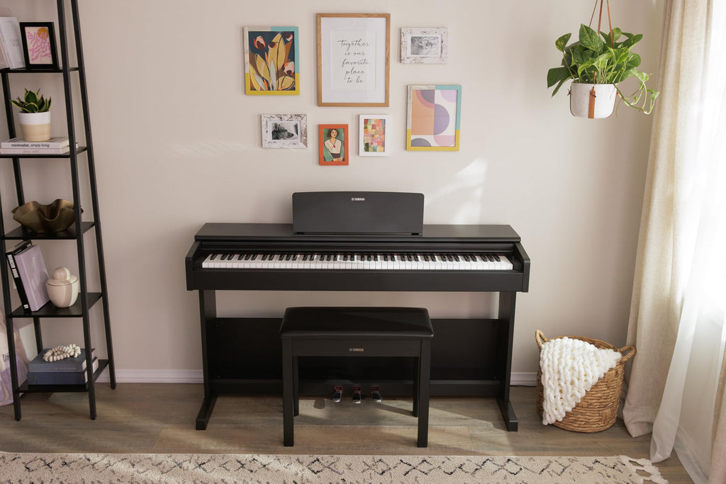 88-Key Weighted Action Upright Digital Piano with Bench C516