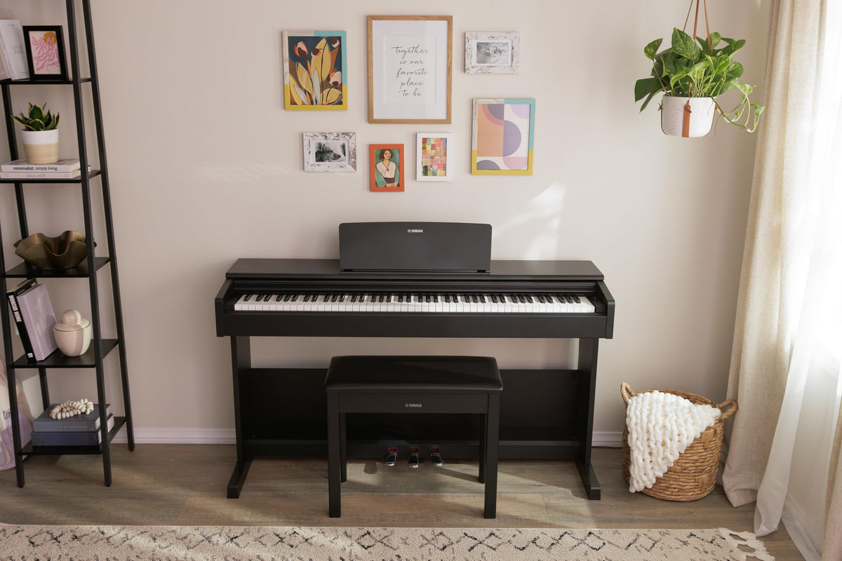 88-Key Weighted Action Upright Digital Piano with Bench C516