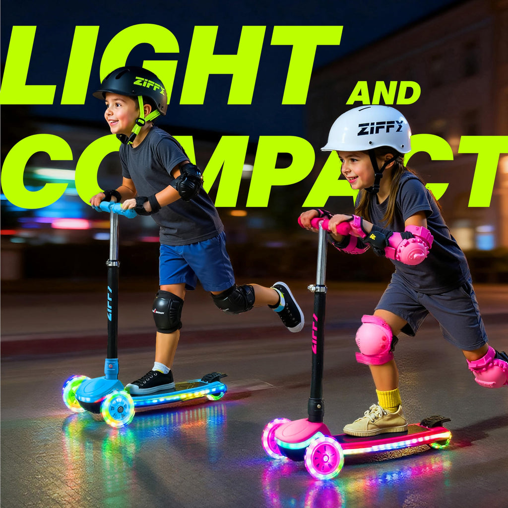 Light-Up 3 Wheel Kids Scooter with LED Lights O820006
