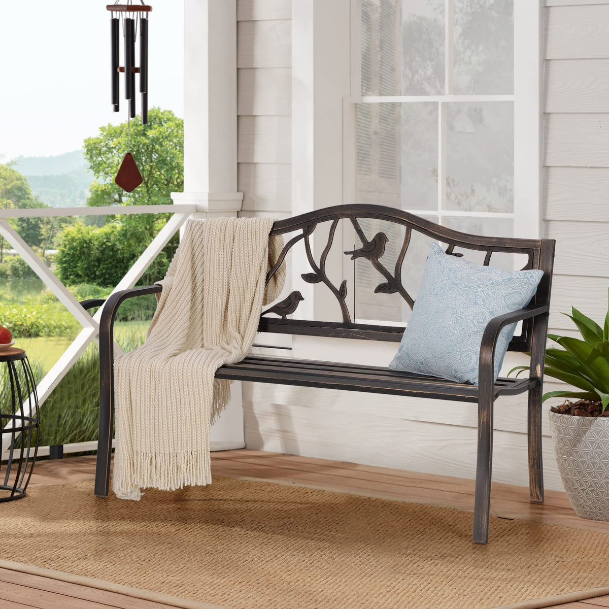 50 Inches Outdoor Bench N54449