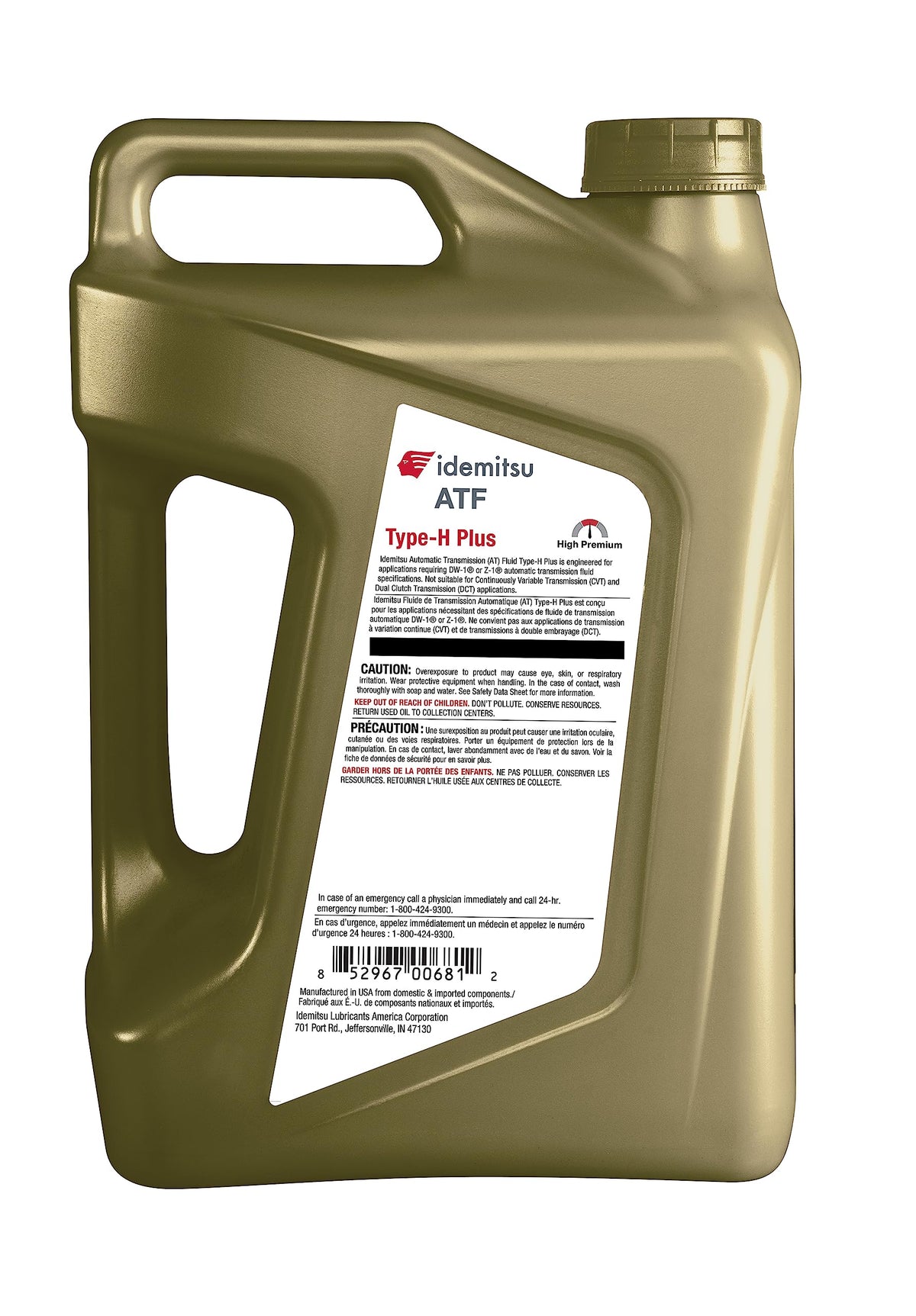 ATF Type H-Plus Transmission Fluid 5 Quart E3810