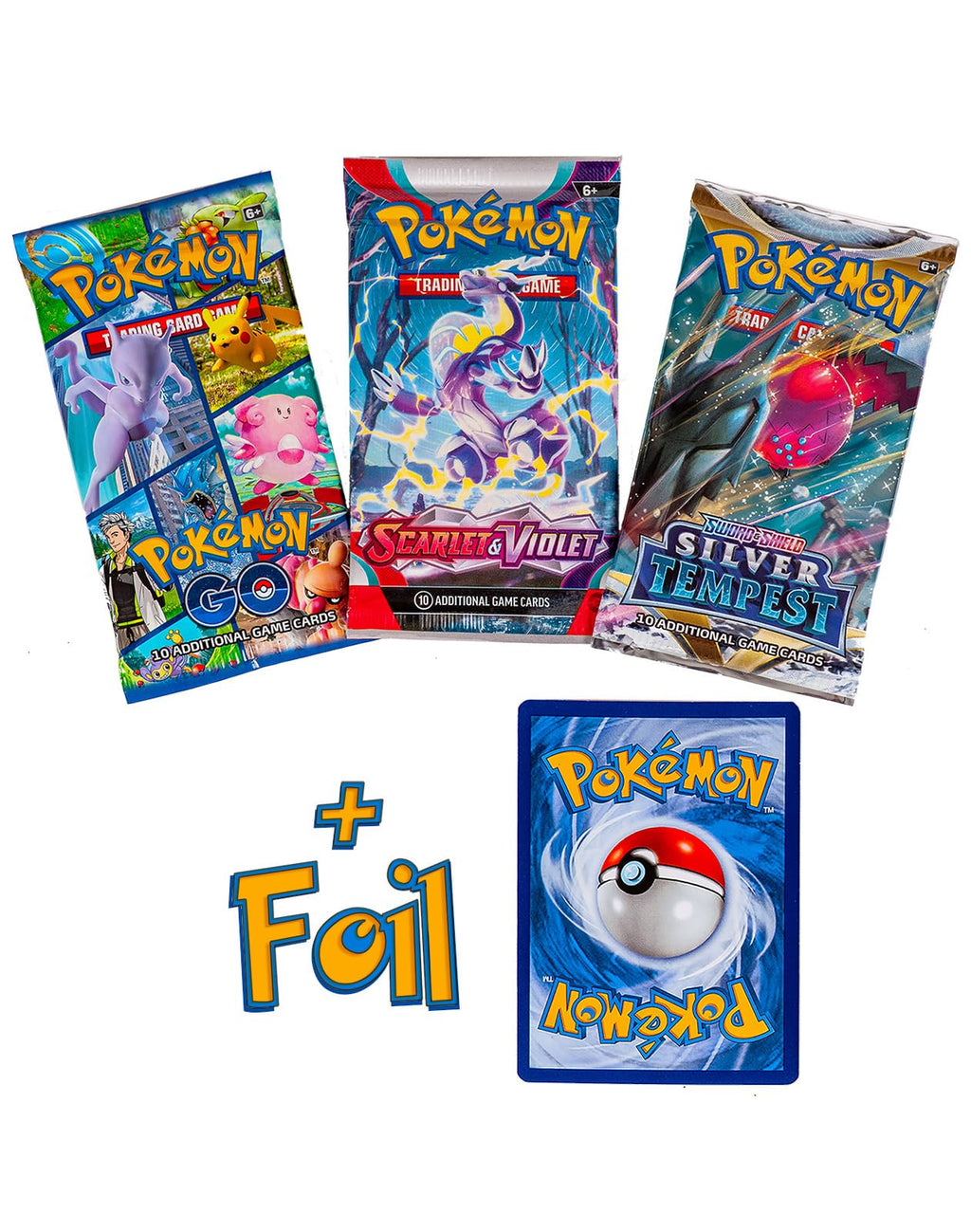 3 Booster Packs & 1 Holofoil Promo Card Z1478
