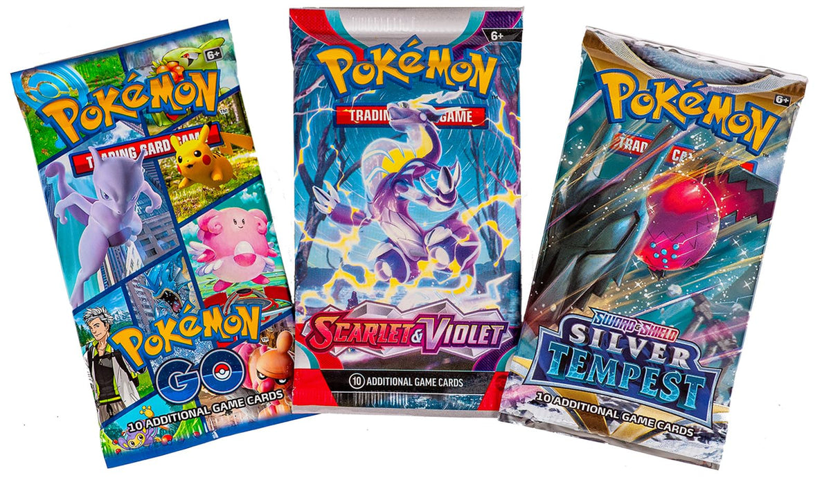 3 Booster Packs & 1 Holofoil Promo Card Z1478