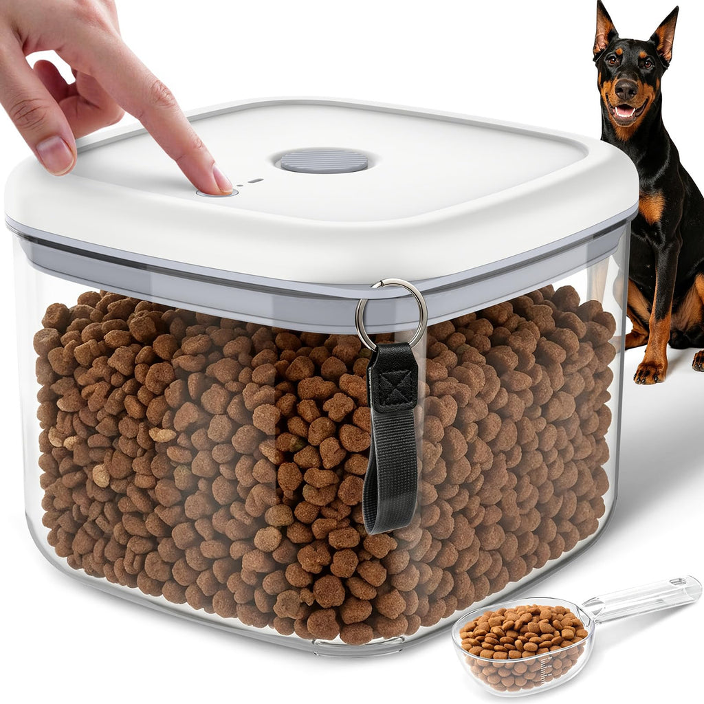 Cat Food Storage Containers With Scooper J37650