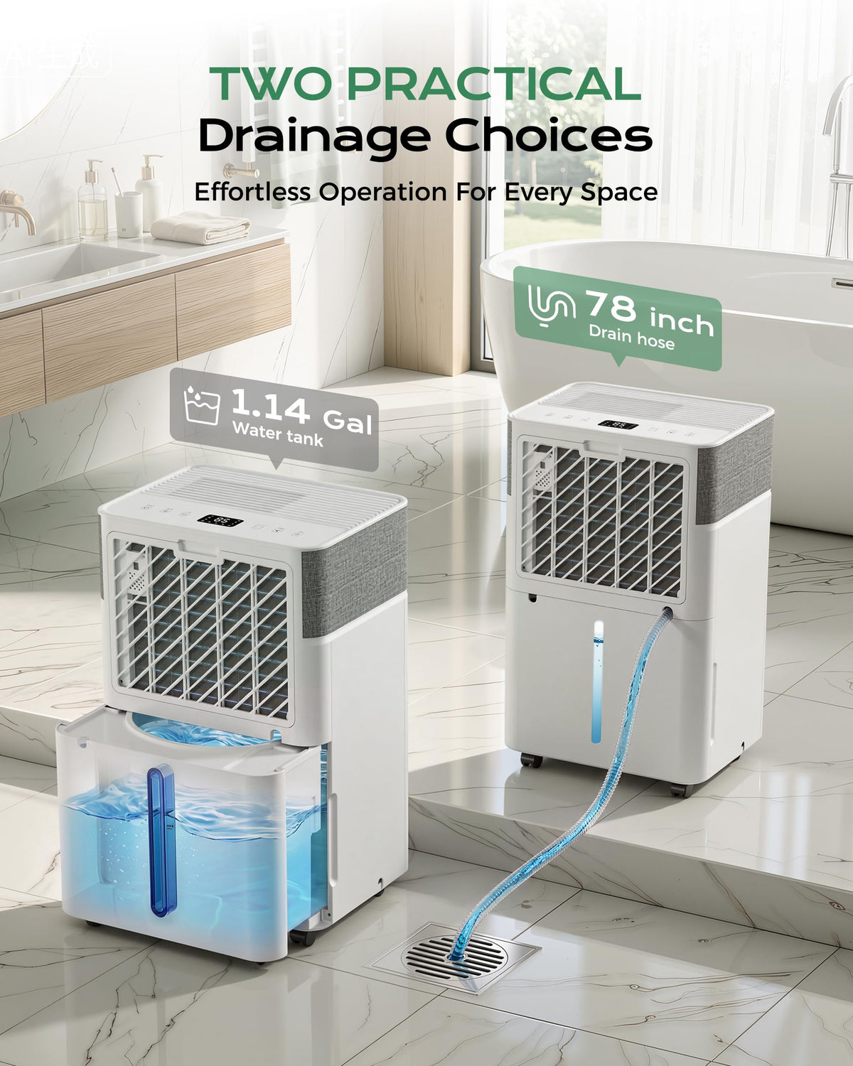 50 Pint Dehumidifier V149