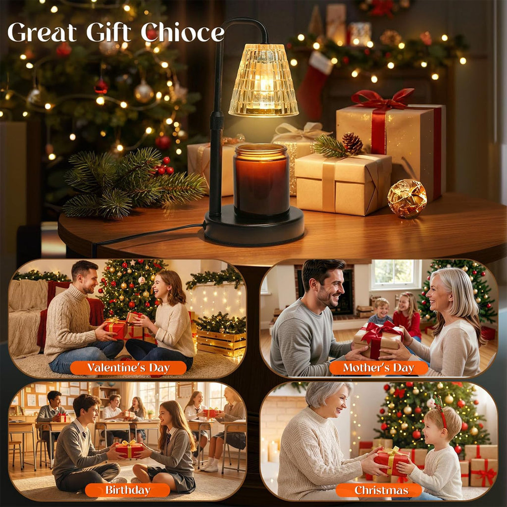 Candle Warmer Lamp with Timer, Dimmable W6919
