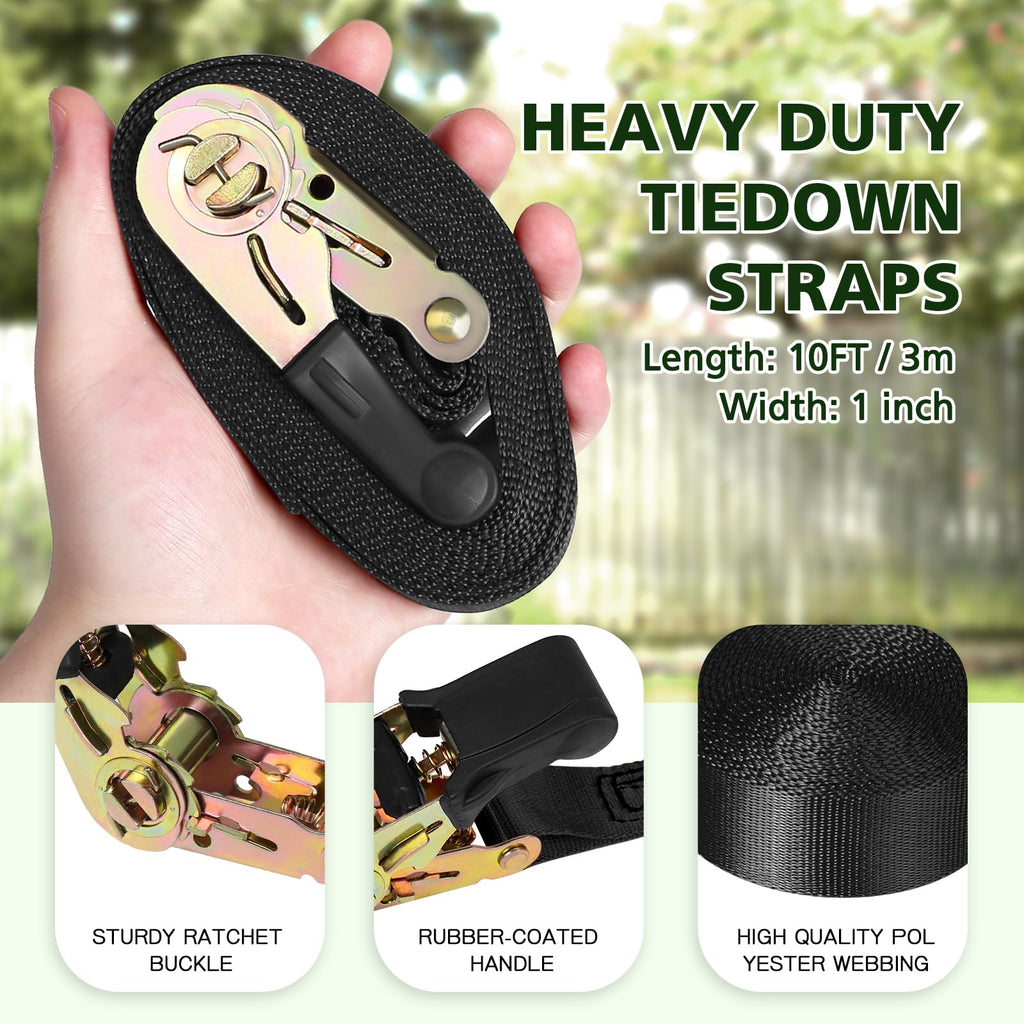 20 Tree Climbing Holds with 6 Ratchet Straps U831