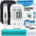 Blood Glucose Monitor Kit, 100 Strips, Meter, Lancing Device U36915