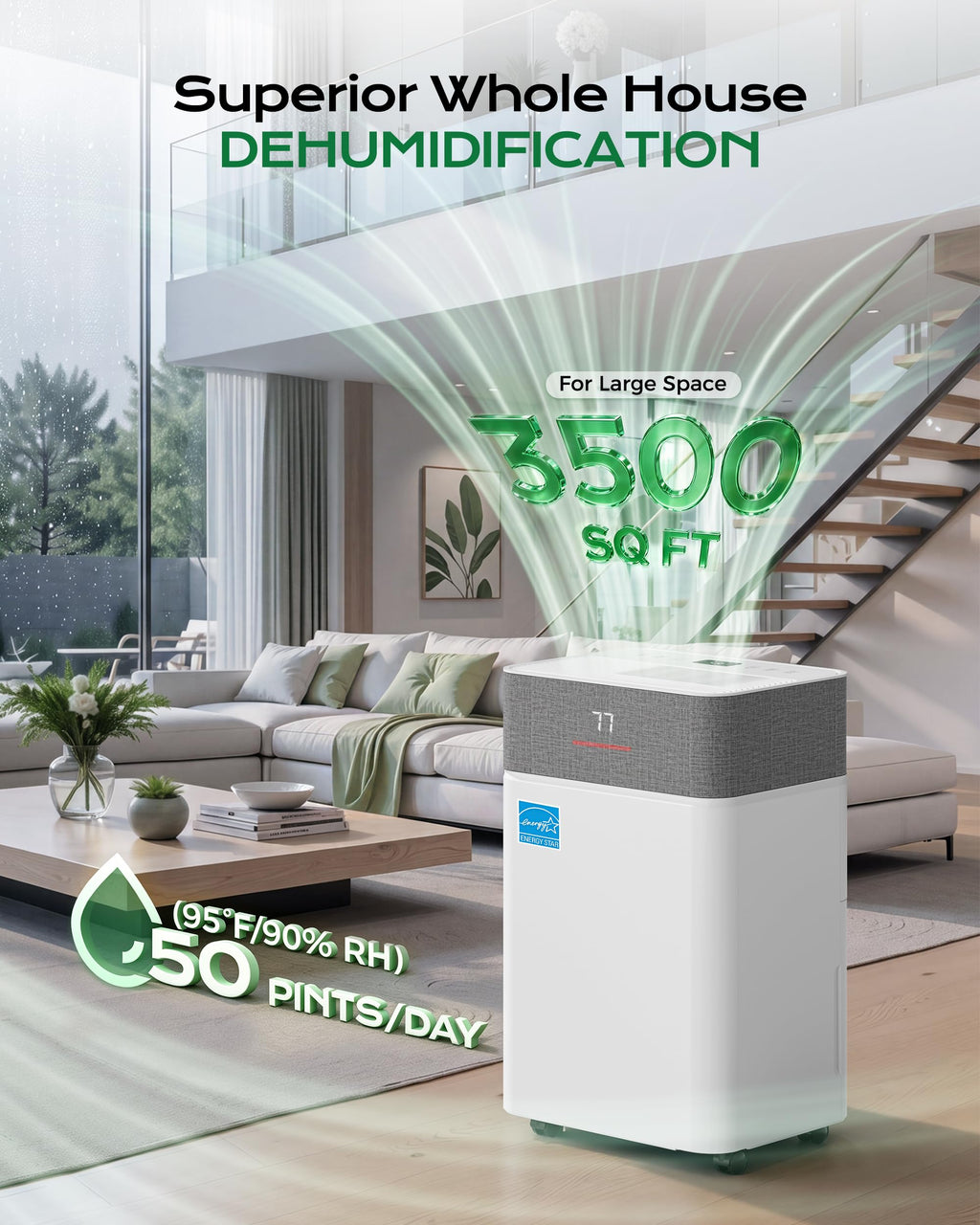 50 Pint Dehumidifier V149
