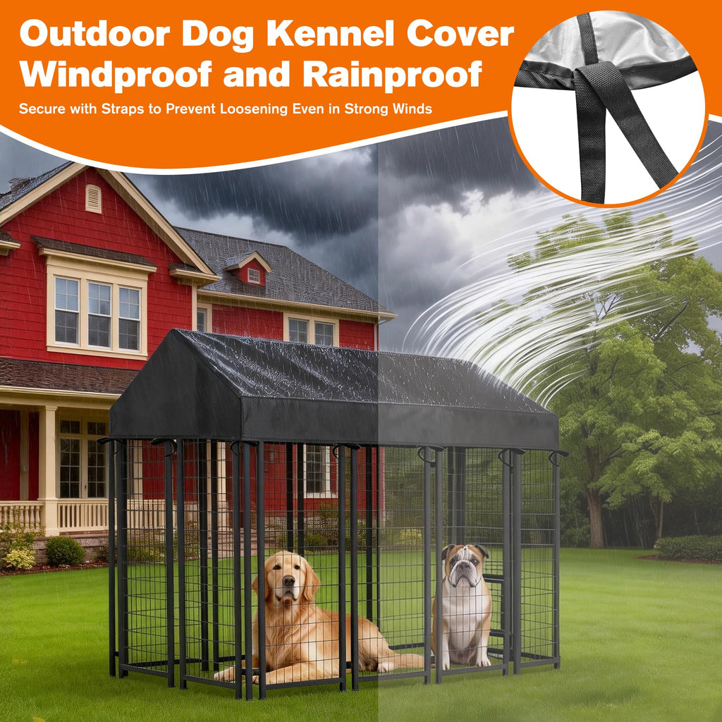 10' x 10' Waterproof 600D Oxford Dog Kennel Cover F783791