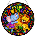 Stained Glass Wall Decor 7.9" M66384