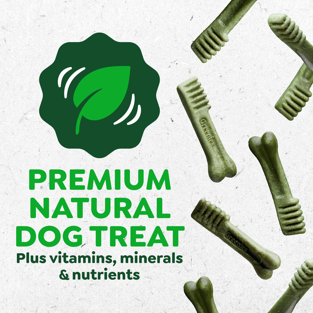 Natural Dental Dog Treats 5 Count N41208